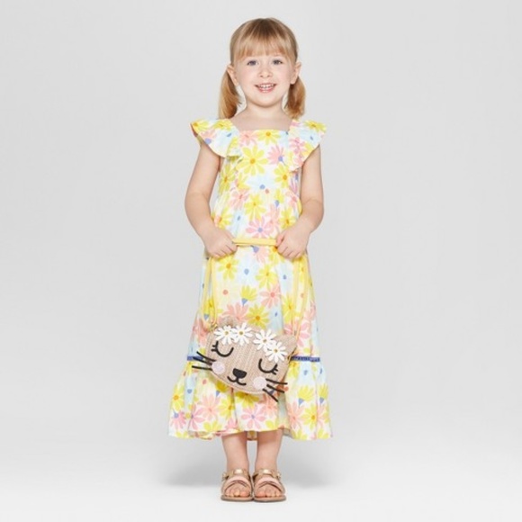 Cat & Jack Other - NWT - Cat & Jack Toddler Girl Maxi Dress